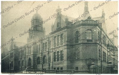 Postcard of Shire Hall, Durham, n.d. [c.... Postcard of Shire Hall, Durham, n.d. [c....