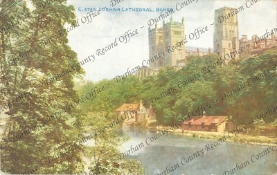 View of Durham Cathedral from the west b... View of Durham Cathedral from the west b...