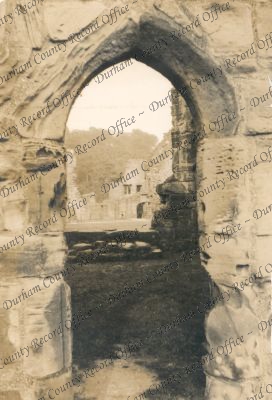 Photograph view of Finchale Abbey, 1930... Photograph view of Finchale Abbey, 1930...