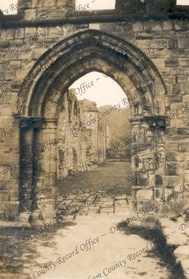 Photograph view of Finchale Abbey, 1930... Photograph view of Finchale Abbey, 1930...