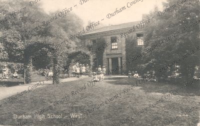View of Durham High School from the west... View of Durham High School from the west...