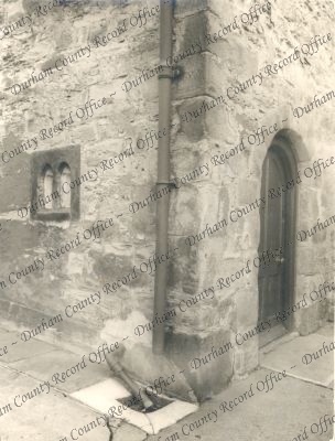 Photograph of exterior of the tithe barn... Photograph of exterior of the tithe barn...
