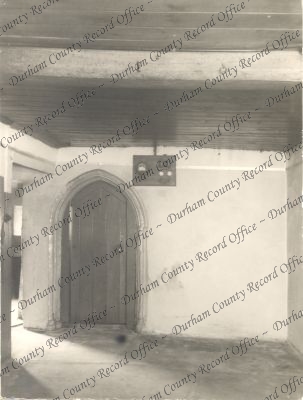 Photograph of the interior of the tithe ... Photograph of the interior of the tithe ...