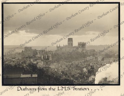 View of Durham showing Cathedral and Cas... View of Durham showing Cathedral and Cas...