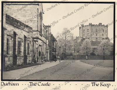 View of the keep, Durham Castle... View of the keep, Durham Castle...
