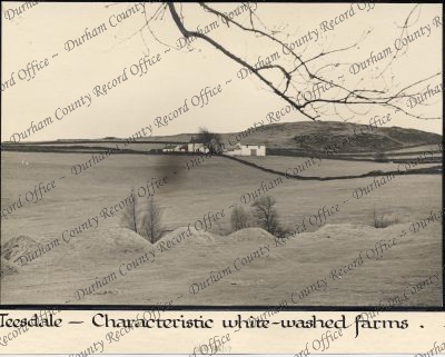 Characteristic white-washed farms, Teesd... Characteristic white-washed farms, Teesd...