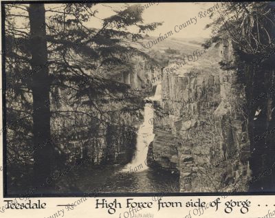 View of High Force, Teesdale from the si... View of High Force, Teesdale from the si...