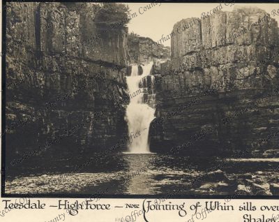 View of High Force, Teesdale, showing th... View of High Force, Teesdale, showing th...