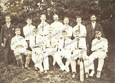Photograph of cricket team, c. 1930... Photograph of cricket team, c. 1930...