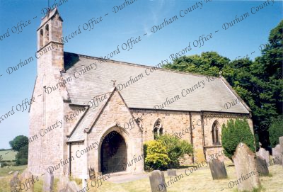 Photograph of the exterior of the church... Photograph of the exterior of the church...