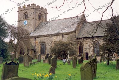 Photograph of the exterior of the church... Photograph of the exterior of the church...
