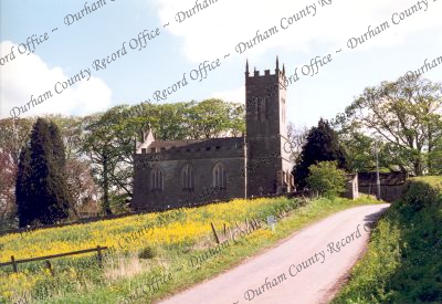 Photograph of the exterior of the church... Photograph of the exterior of the church...