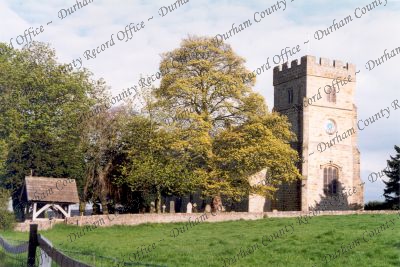 Photograph of the exterior of the church... Photograph of the exterior of the church...