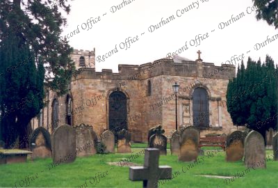 Photograph of the exterior of the church... Photograph of the exterior of the church...