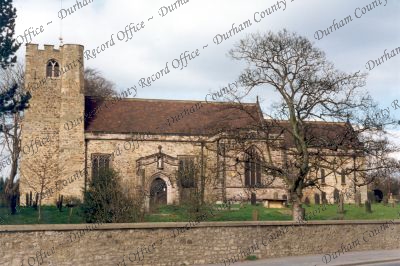 Photograph of the exterior of the church... Photograph of the exterior of the church...
