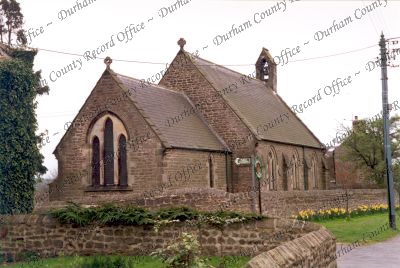 Photograph of the exterior of the church... Photograph of the exterior of the church...