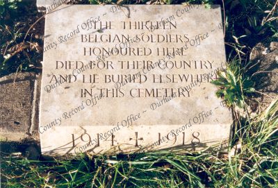 Photograph of a memorial tablet for thir... Photograph of a memorial tablet for thir...