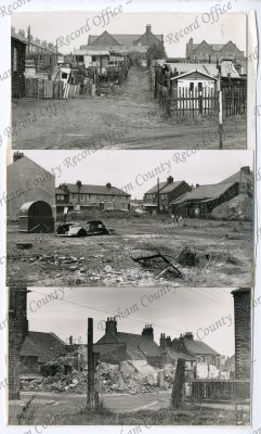 Three photographs of unidentified Durham... Three photographs of unidentified Durham...