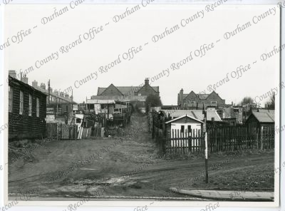 Photograph of an unidentified Durham vil... Photograph of an unidentified Durham vil...