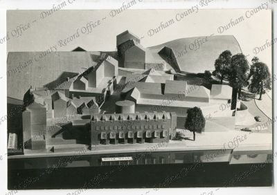 Photograph of model of a scheme for Milb... Photograph of model of a scheme for Milb...