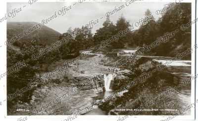 Postcard photograph of Horse Shoe Falls,... Postcard photograph of Horse Shoe Falls,...
