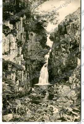 Postcard photograph of Fairy Dell, Holwi... Postcard photograph of Fairy Dell, Holwi...