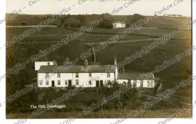 Postcard photograph of The Mill, Newbigg... Postcard photograph of The Mill, Newbigg...