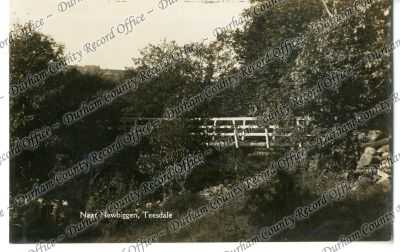 Postcard photograph of Near Newbiggen, T... Postcard photograph of Near Newbiggen, T...
