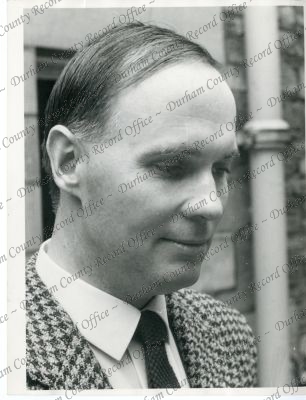 Photograph of J.B. Kitching, head of audio visual services, n.d. [1970s]