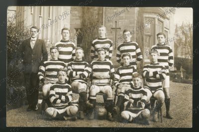 Football (v. York St. John), 1910/11:  includes N. Smith, J. Kitching, G. Fleming