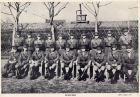 Group photograph of officers of the 1st Battalion, The Durham Light Infantry, taken at Shanghai, China, January 1938 
Back row: Second-Lieutenant Low, Lieutenant Luard, Second-Lieutenant Taylor, Seco