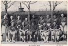 Photograph of the hockey team of the 1st Battalion, The Durham Light Infantry, runners-up, Shanghai Hockey League, 1937 - 1938 
Back row: Lieutenant Taylor, Lance-Corporal Bellerby, Corporal Latimer,