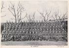 Group photograph of 'B' Company, 1st Battalion, The Durham Light Infantry, taken at Shanghai, China, January 1938 
Back row: Privates Reynolds, Learoyd, Elliot, Carr, and Metcalfe, Lance-Corporal Ste