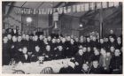 Photograph of sergeants of the 1st Battalion, The Durham Light Infantry, and 'Loyals', celebrating Christmas, taken at Great Western Road, Shanghai, China, December 1937