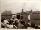 Photograph of spectators at a polo match [possibly taken in Shanghai, China 1938]