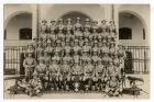 Group photograph of the teams of the 1st Battalion The Durham Light Infantry, winners of the Congreve Cup, Egypt Command Small Arms Meeting, Cairo, Egypt, 1929