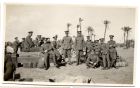 Photograph of a group of soldiers of The 1st Battalion, The Durham Light Infantry, mostly sergeants, [Egypt] n.d., [1928]