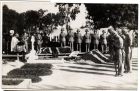 Photograph of a military funeral, in an unidentified location, possibly Egypt, n.d., [1928]