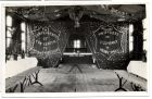 Photograph of officers mess hut with Christmas decorations, as in D/DLI 7/386/48, n.d., 1929