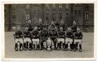 Photograph, probably of the 1st Battalion, The Durham Light Infantry, football team, cup winners, with Commanding Officer and Commanding Officer, R.T.C., n.d, [1930s]
Laverick, Jackson, Parrate, Nort