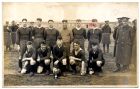 Photograph, probably of the 1st Battalion, The Durham Light Infantry, football team, cup winners, n.d., 1930s