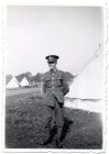 Photograph of a sergeant, possibly Sergeant Lambeth, Strensall Camp, Yorkshire, 1933