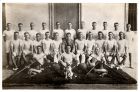 Photograph, probably of a physical training display team of the 1st Battalion, n.d., [1930s]