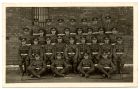 Photograph of an unidentified platoon of The Durham Light Infantry, by E.W. Gosman, Newcastle upon Tyne, n.d., [Winter 1914 - 1915]
