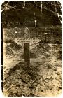 Photograph of the grave in Bois-de-Noulette cemetery, France, of Private J.E. Lee, 13th Battalion, The Durham Light Infantry, n.d., [post 1916]