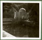 Photograph of an ornamental pond, possibly taken in Aden, c.1941