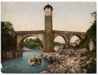Photograph view of the old bridge at Orthez, France, n.d. [c.1900] 
Captain Leith was killed in a sortie near Orthes, during the Peninsular War, on 23 February 1814