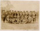 Group photograph of officers of 7th Battalion, The Durham Light Infantry, possibly at Ripon, Yorkshire, n.d., [1920s]