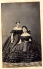 Photograph of two unidentified ladies, c.1860