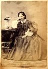 Photograph of Miss Whyte, c.1860